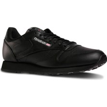 Reebok Classıc Leather 100008494 Deri Ayakkabı Siyah