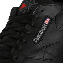 Reebok Classıc Leather 100008494 Deri Ayakkabı Siyah