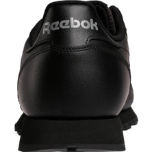 Reebok Classıc Leather 100008494 Deri Ayakkabı Siyah