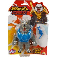 Sunman Monster Flex Combat Süper Esnek Figür 15 cm 11795 Soldier Werewolf