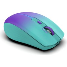 Inca IWM-511RM Dual Mod Bluetooth+Wireless Rechargeable Gradient Color Silent Mouse