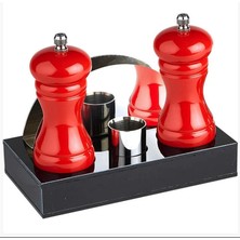 Biradlı Karabiberlik, Tuzluk ve Peçetelik Menaj Set