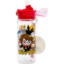 Wiggle 500ML Harry Potter Pipetli Askılı Kilitlenebilir Su Matarası