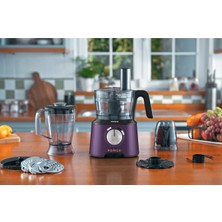 Karaca Mastermaid Power Multifunctional 10 İn 1 Grape Purple Mutfak Robotu, Blender Seti 2000w