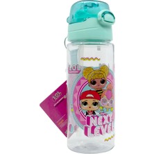 Wiggle 500ML Lol Surprise Bebek Pipetli Askılı Kilitlenebilir Su Matarası