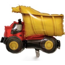 Kidspartim Kamyon Folyo Balon Kırmızı