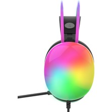 Inca IGK-X8S  Empousa Series 7.1 Surround Transparan Rgb LED  Effect Gaming Headset