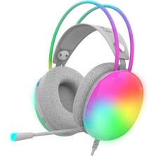 Inca IGK-X8Y  Empousa Series 7.1 Surround Transparan Rgb LED  Effect Gaming Headset