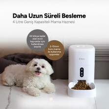 Ttec Foodi Uygulama ile Uzaktan Kontrol Edilebilen Otomatik Wi-Fi Akıllı Kedi/köpek Besleyici
