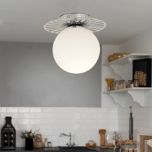 Apliqa Rakes Krom Modern Plafonyer Genç Odası Mutfak Yatak Odası Avize