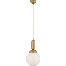 Arlo Tekli Eskitme Camlı Modern Top Avize Sarkıt Mutfak Salon Sarkıt  Avize