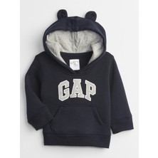 Gap Erkek Bebek Logo Kapüşonlu Sweatshirt