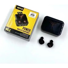 Torima M88 Plus Şarj Göstergeli Powerbank Özellikli Bluetooth Kablosuz Kulakiçi Kulaklık Siyah