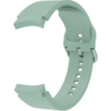 Dlrcase Samsung Galaxy Watch 6 Classic 43MM Kordon Model Uyumlu Kançalı Silikon Krd 50 Petrol Mavisi