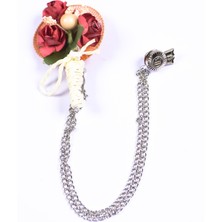 Cengiz İnler Gül Erkek Yaka Çiçeği Aksesuar