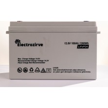 Elektro Zirve 100 Ah Electrozirve Lityum Akü (33*17*21) 13 kg