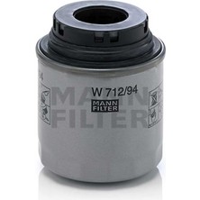 Mann Fılter Vw Scirocco 1.4 Tsı 160HP Yağ Filtresi 2011-2015 Mann Filter