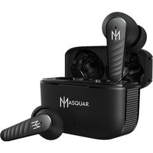 Masquar BlackArk Bluetooth 5,3 Kablosuz Kulak İçi Kulaklık - Siyah