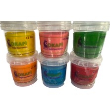 Okapi Ekonomik 6 Renk Doğal Hamur 6lı Renk 6'lı Ekonomik (6X130 Gram)