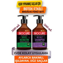 Biocure Tuzsuz Şampuan + Biocure Brezilya Keratin