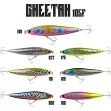Fujin Cheetah 105F 19GR 10.5cm Maket Balık 03T Trans Iwashi