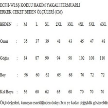 Wellensteyn Erkek Büyük Beden Hakim Yakalı Önü Şişme Model Fermuarlı Lacivert Bomber Mont Ecfh-Wlsş