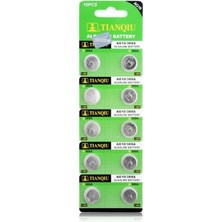 Uygunayakala Tıanqıu AG10 LR1130/389 Alkalin 10'lu Düğme Pil