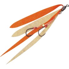 Major Craft Tai Rubber Tm Wtıe Iğneli Yedek Kuyruk #002 Orange/gold