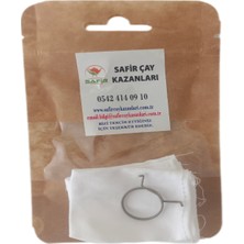 Cleanmix Çay Kazanı Musluk Bezi 1 Paket 5 Adet Takmatik Çelikyaylı Çay Kazanı Musluk Bezi A++ Safir Çaykazanları