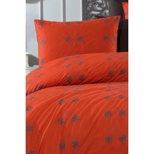 Evlen Home Collection Nakışlı Pamuk Lüks Kalite Nevresim Takımı Çift Kişilik Azelia 6 Parça Çeyizlik Set