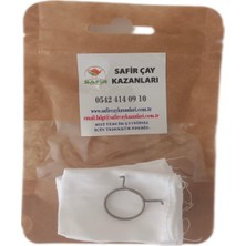 Cleanmix Musluk Bezi Çay Ocağı Kazanı Için Safir Musluk Bezi 1 Paket 5 Adet Musluk Süzgeci A++ Safir