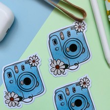 Nova Crafts Çiçekli Kamera Sticker