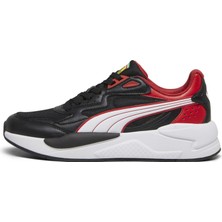 Puma Ferrari X-Ray Erkek Spor Ayakkabı SIYAH-30782701 42.5 - Siyah-Kırmızı-Beyaz