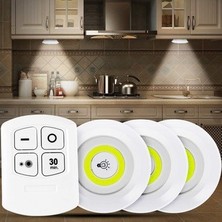 3 Lü Kumandalı Pilli LED Seti Beyaz Winnboss WN-1186