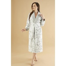 Nuşa Jakarlı Lakoste Bambu Cotton Bayan Sabahlık