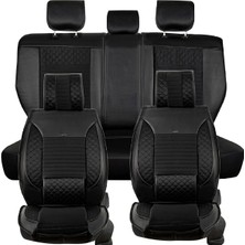 Fresh Start opel Astra J Hb Lüx Deri Oto Koltuk Kılıfı Ön Arka Takım Siyah