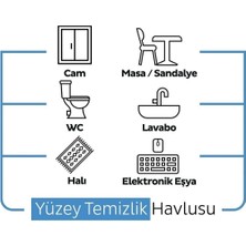 Sleepy Easy Clean Çamaşır Suyu Katkılı Yüzey Temizlik Havlusu 100' Lü x 3 Adet