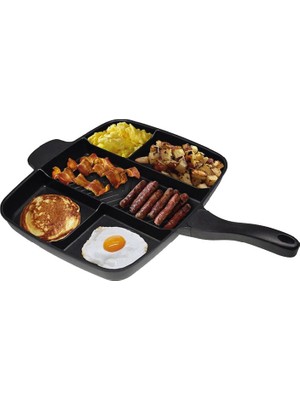 Peak Shine Granit Döküm 5 Gözlü Tava NG-175