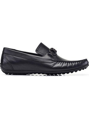 Nevzat Onay Siyah Günlük Loafer Erkek Ayakkabı -88521-