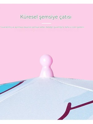 Zethus Kadın Uv Korumalı Şemsiye - Pembe (Yurt Dışından)