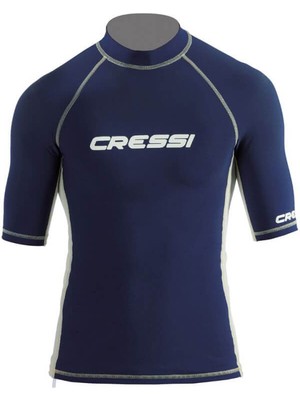 Cressi Rash Guard Man T-Shirt Koyu Mavi S