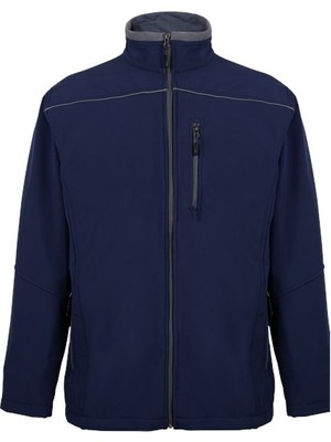 Eser İş Güvenliği Eser - Softshell Mont Lacivert Slim Fit