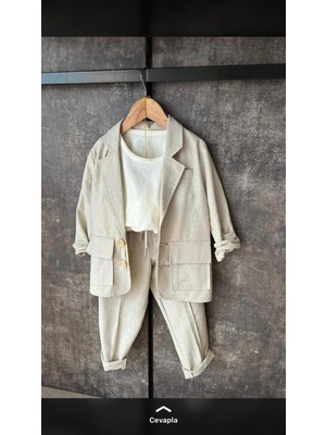 Rg Store Erkek Çocuk Keten Takım