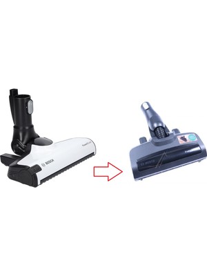 Bosch Unlimited Serie 6 Şarjı Süpürge Başlığı yeni tip