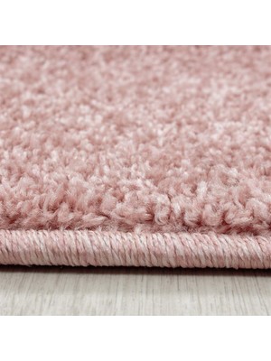 Carpettex Modern Desenli Halı Kısa Havlı Bulanık Düz Renkli Rose