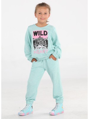 Casabony Cute Wild Mint Jogger Eşofman Takım