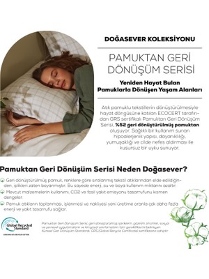 Karaca Home Doğasever Geo Pamuktan Dönüşüm Tek Kişilik Nevresim Takımı Bej