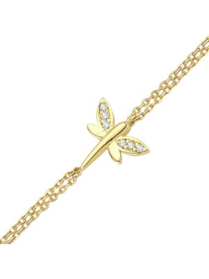 Altın Sepeti Gümüş Altın Kaplama Mini Yusufçuk Bileklik