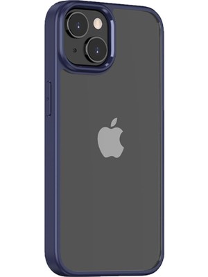 Bikapak Elıt Crystal IPHONE 15 Mavi Kapak