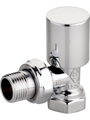 Kas Armatür 1/2″ Köşe Radyatör Vanası Krom